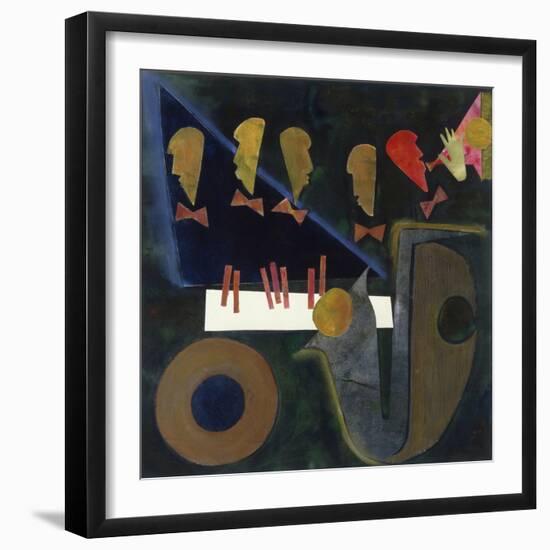 Blue Tune, c.1998-Gil Mayers-Framed Giclee Print