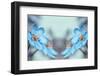 Blue Twins-Heidi Westum-Framed Photographic Print