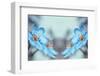 Blue Twins-Heidi Westum-Framed Photographic Print