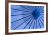 Blue Umbrella-Kathy Mahan-Framed Photographic Print