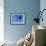 Blue Umbrella-Kathy Mahan-Framed Photographic Print displayed on a wall