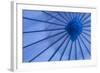 Blue Umbrella-Kathy Mahan-Framed Photographic Print