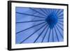 Blue Umbrella-Kathy Mahan-Framed Photographic Print