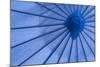 Blue Umbrella-Kathy Mahan-Mounted Photographic Print