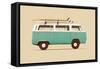 Blue Van-Florent Bodart-Framed Stretched Canvas