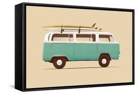 Blue Van-Florent Bodart-Framed Stretched Canvas