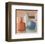 Blue Vase I-Ranz-Framed Art Print