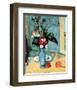 Blue Vase-Paul Cézanne-Framed Premium Giclee Print