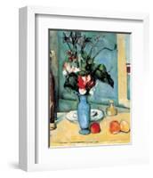 Blue Vase-Paul Cézanne-Framed Premium Giclee Print