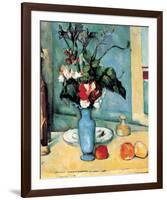 Blue Vase-Paul Cézanne-Framed Premium Giclee Print