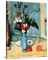 Blue Vase-Paul Cézanne-Stretched Canvas