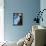 Blue Vase-Ursula Abresch-Framed Stretched Canvas displayed on a wall