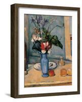 Blue Vase-Paul Cézanne-Framed Art Print