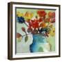 Blue Vase-Michelle Abrams-Framed Giclee Print