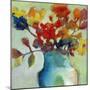 Blue Vase-Michelle Abrams-Mounted Giclee Print