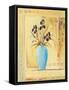 Blue Vase-Gregory Gorham-Framed Stretched Canvas