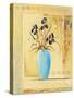 Blue Vase-Gregory Gorham-Stretched Canvas