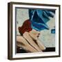 Blue Veil-Clayton Rabo-Framed Giclee Print