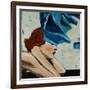 Blue Veil-Clayton Rabo-Framed Giclee Print