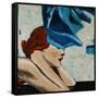 Blue Veil-Clayton Rabo-Framed Stretched Canvas