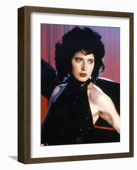 Blue Velvet by DavidLynch with Isabella Rossellini, 1986 (photo)-null-Framed Photo