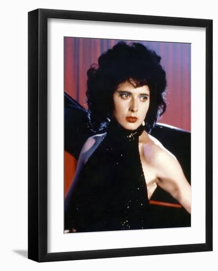 Blue Velvet by DavidLynch with Isabella Rossellini, 1986 (photo)-null-Framed Photo