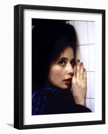 Blue Velvet by DavidLynch with Isabella Rossellini, 1986 (photo)-null-Framed Photo