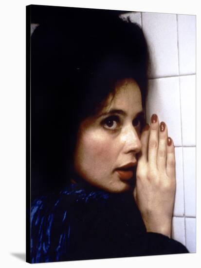 Blue Velvet by DavidLynch with Isabella Rossellini, 1986 (photo)-null-Stretched Canvas