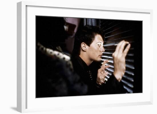 Blue Velvet by DavidLynch with Kyle MacLachlan, 1986 (photo)-null-Framed Photo