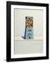 Blue Vendor, 1963-Wayne Thiebaud-Framed Art Print