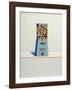 Blue Vendor, 1963-Wayne Thiebaud-Framed Art Print