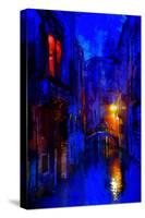 Blue Venice-Steven Boone-Stretched Canvas