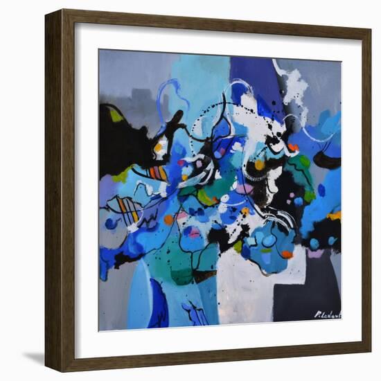 Blue victory-Pol Ledent-Framed Art Print