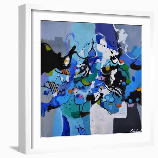 Blue victory-Pol Ledent-Framed Art Print