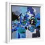 Blue victory-Pol Ledent-Framed Art Print