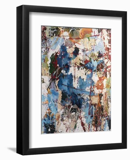 Blue View-William Montgomery-Framed Art Print