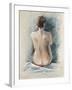 Blue Vignette I-Farrell Douglass-Framed Giclee Print