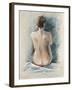 Blue Vignette I-Farrell Douglass-Framed Giclee Print