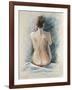 Blue Vignette I-Farrell Douglass-Framed Giclee Print