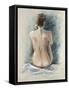 Blue Vignette I-Farrell Douglass-Framed Stretched Canvas