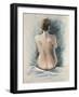 Blue Vignette I-Farrell Douglass-Framed Giclee Print