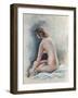 Blue Vignette II-Farrell Douglass-Framed Giclee Print