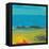 Blue Vista-Jan Weiss-Framed Stretched Canvas