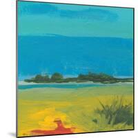 Blue Vista-Jan Weiss-Mounted Art Print