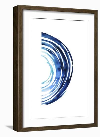 Blue Vortex II-Grace Popp-Framed Art Print