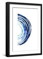 Blue Vortex II-Grace Popp-Framed Art Print