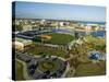 Blue Wahoo's Stadium Pensacola, FL-Bobby R Lee-Stretched Canvas