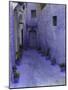 Blue Walkway, Morocco-Pietro Simonetti-Mounted Photographic Print