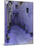 Blue Walkway, Morocco-Pietro Simonetti-Mounted Photographic Print