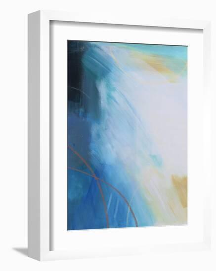 Blue Wash I-Alison Jerry-Framed Art Print